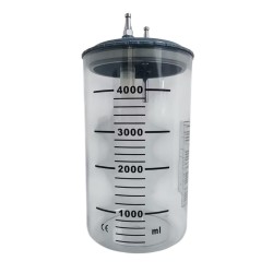 4 liter jar for suction devices and nets
