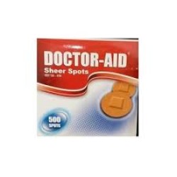 DOCTOR-AID 500 Round Plasters