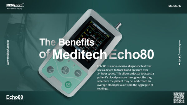 جهاز مراقبة ضغط الدم المتنقل للإسعاف ECHO80