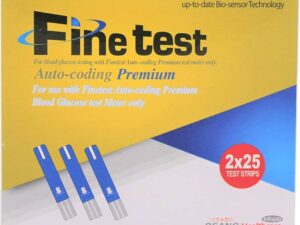 شرائط جهاز السكر فاين تست Fine Test Premium Strips