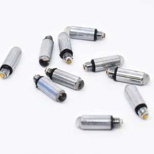 لمبة منظار حنجري اطفال أبيض LED