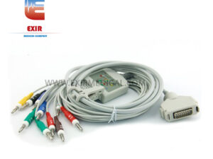 كابل رسم قلب 10 طرف EKG فكودا Fukuda