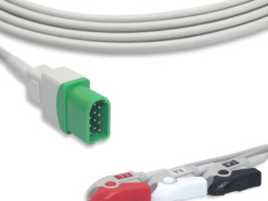 كابل رسم قلب 3 طرف مشبك لجهاز مونيتور مندراي داتاسكوب