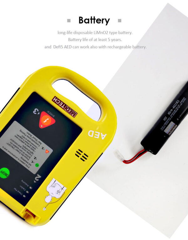 جهاز صدمات القلب AED Defi5