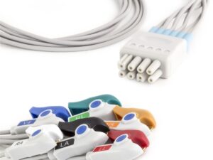 كابل رسم قلب 6 طرف مشبك لجهاز مونيتور نيهون كوهيدن