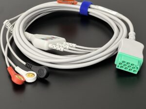 كابل رسم قلب 3 طرف سناب/كبسولة لجهاز مونيتور ماركيت داش 4000