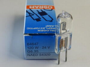 لمبة 24 فولت 120 وات شوكة اوسرام