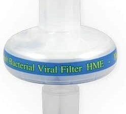 فلتر تنفس بكتيري فيروسي بالمرطب HME