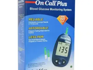جهاز سكر On Call Plus + علبة شرائط 50 شريط هدية