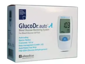 جهاز سكر الكورى Gluco Dr Auto A + هدية 25 شريط