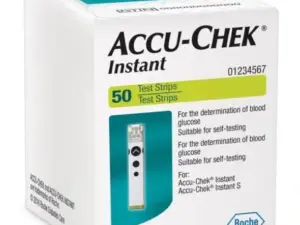 شرائط قياس سكر الدم Accu Chek Instant عبوة 50 شريط